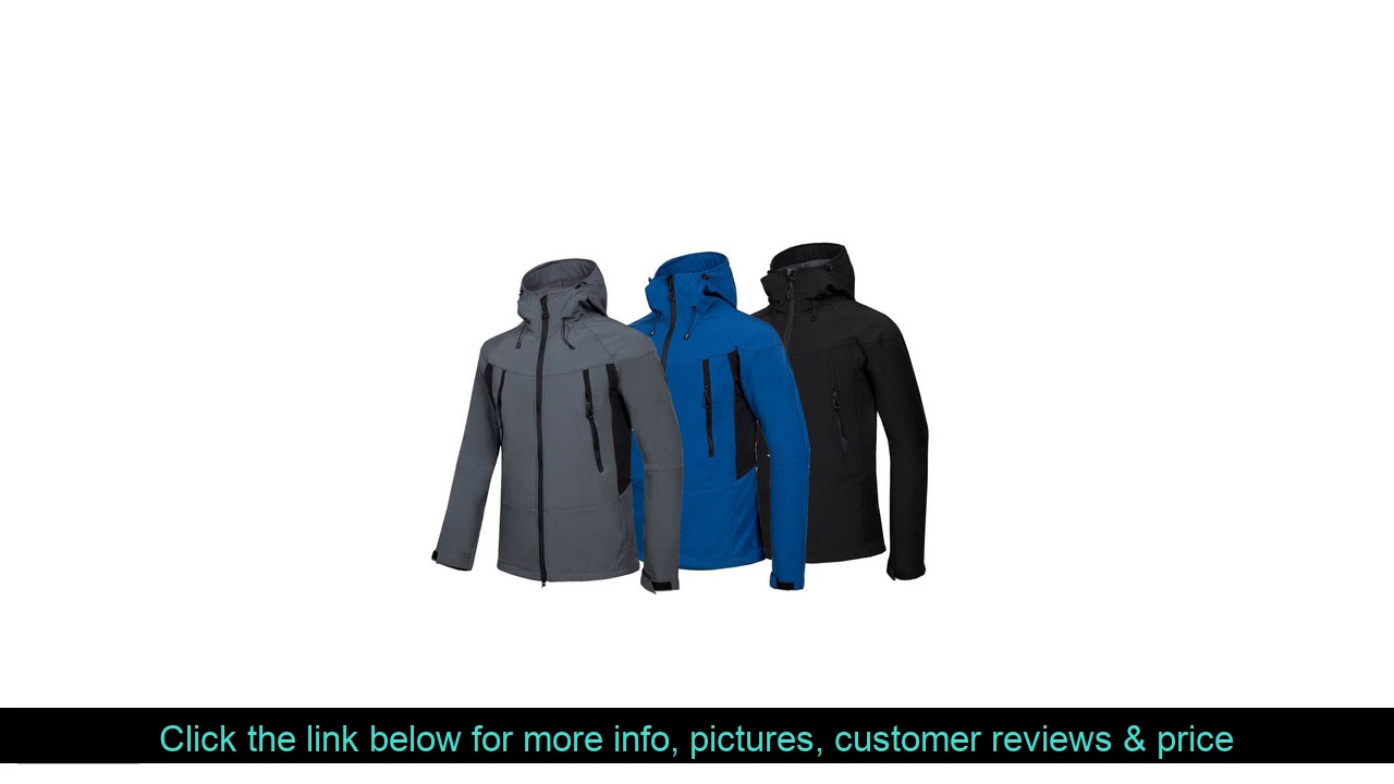 Winter Clothes Men Windproof Waterproof Jacket Hiking Outdoor Sport Softshell Jacket Men Fleece W