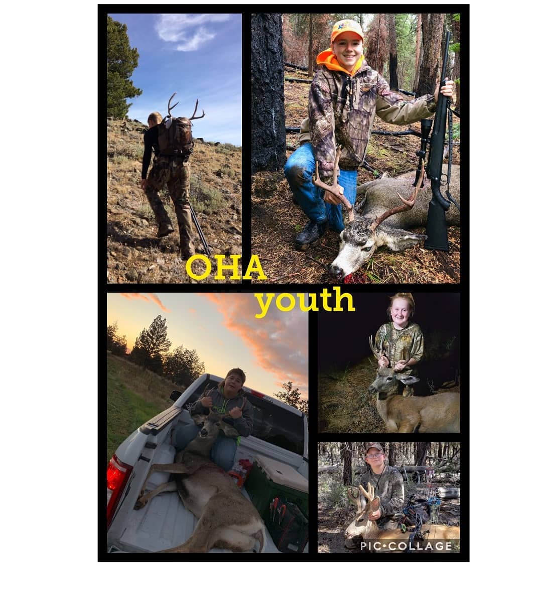 OHA Youth Board. Here are our OHA youth board members and there amazing work to hunt. The hunters we…