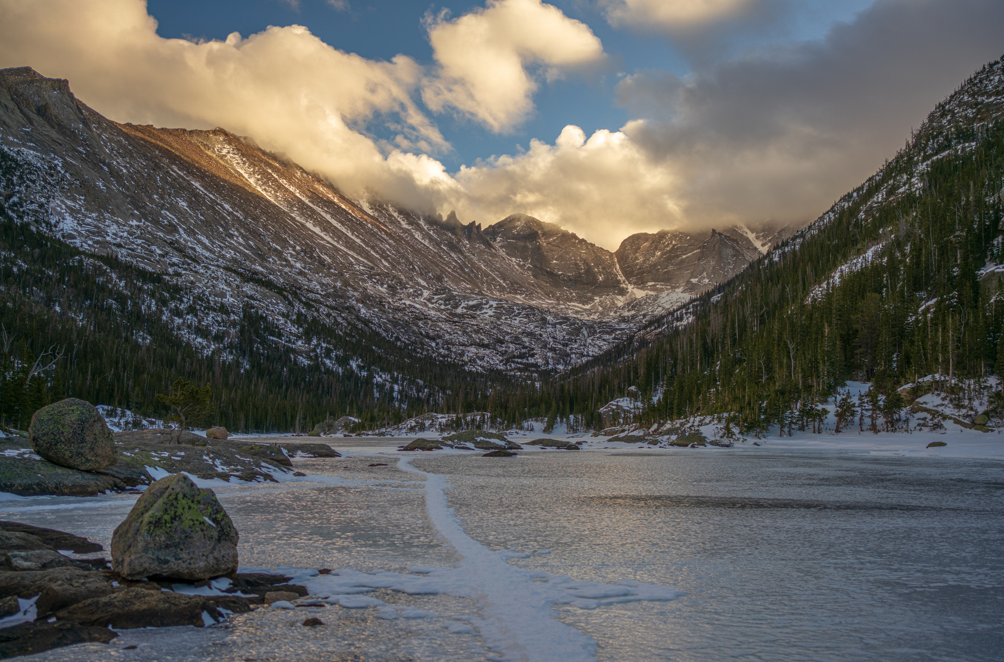 Mills Lake, Rocky Mountain National Park