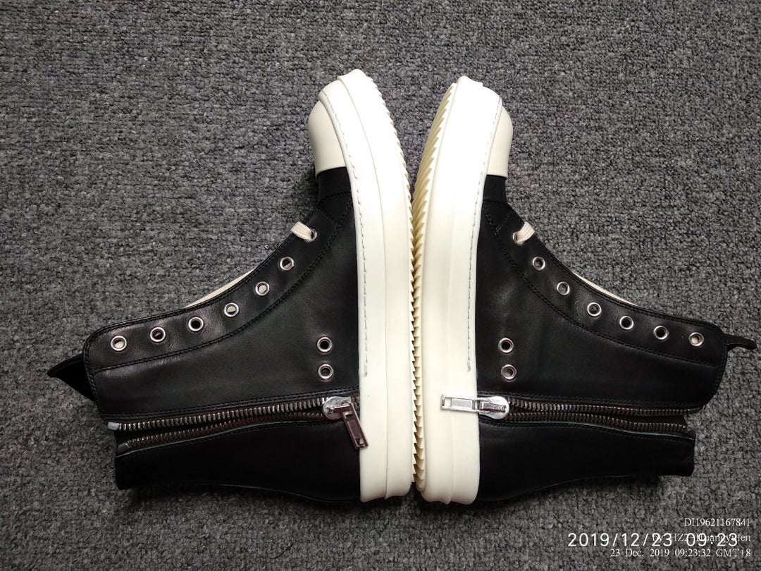 QC Rick Owens Hiking boots and mainline Ramones