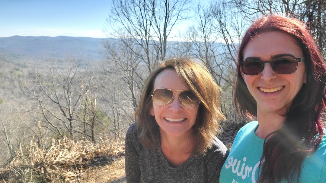 When the week has been rough and I need a reset, I can always count on my mom to join me for a hike up memory lane