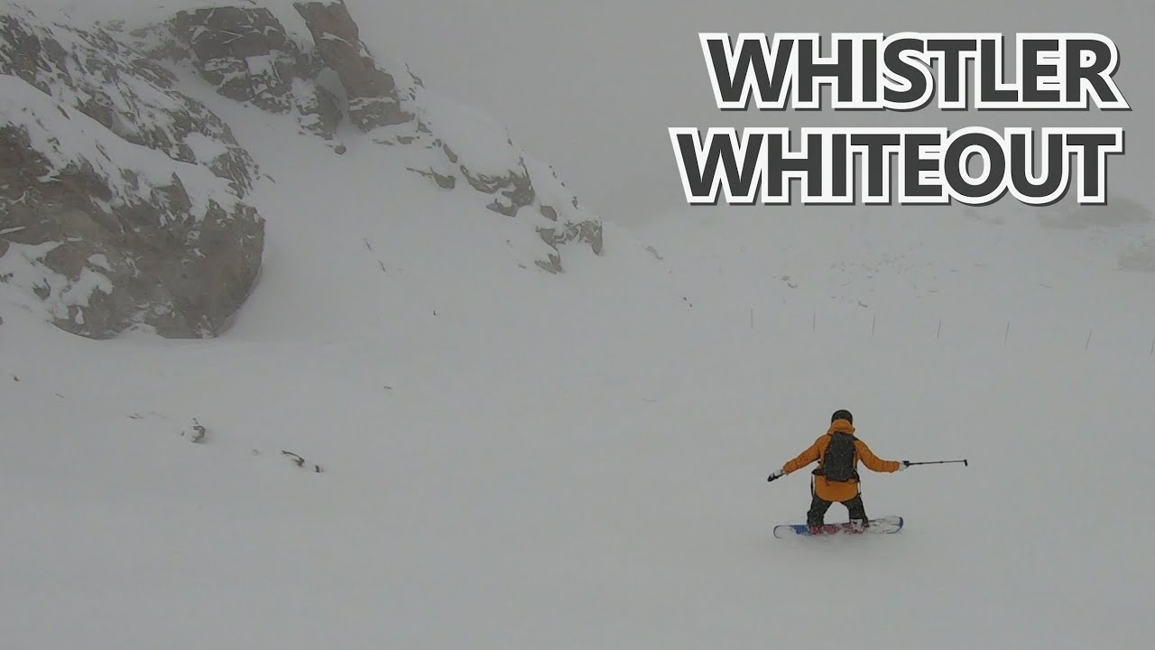 Hiking Whistler Mountain In a Whiteout