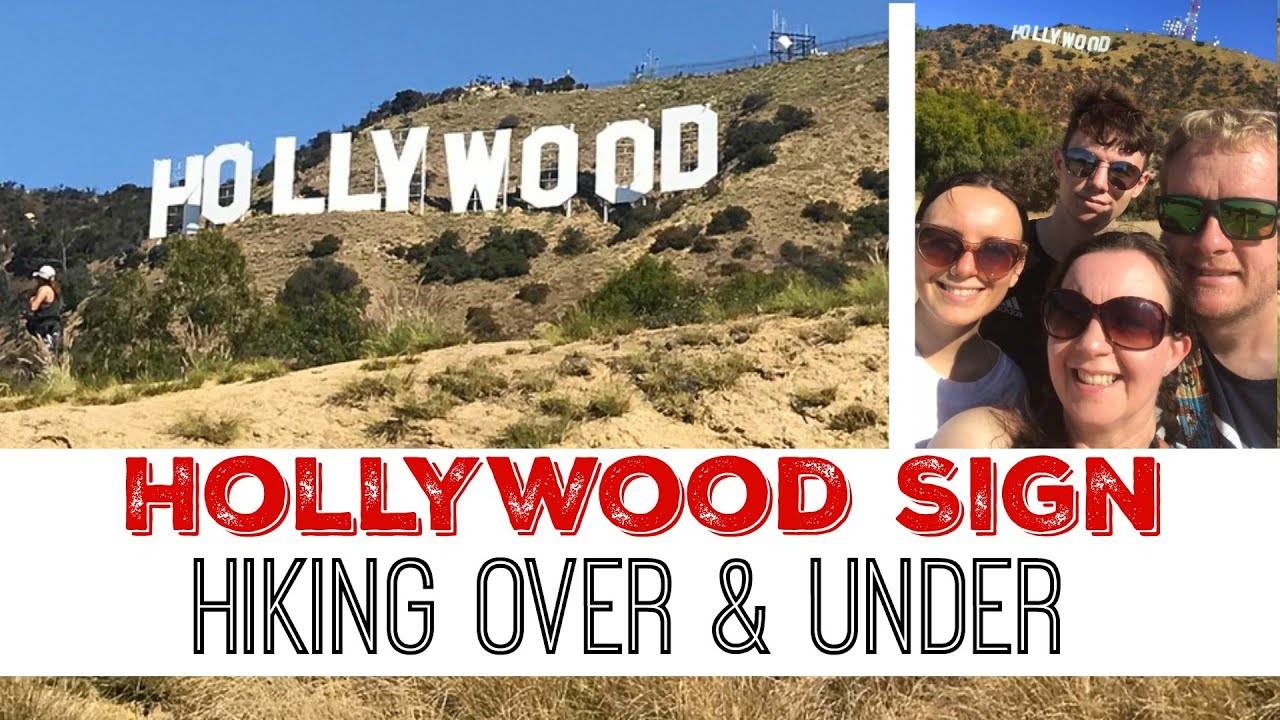 HOLLYWOOD SIGN – HIKING OVER amp UNDER Bronson Caves Batman Cave amp A Wild Coyote Day7 Part 1