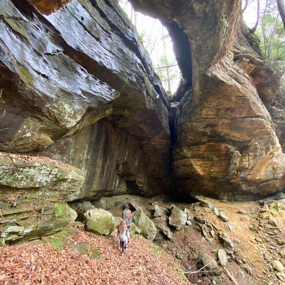 fernbridge in cartercaves state park in kentucky, what an awesome view. gooutdoors ..hike h…