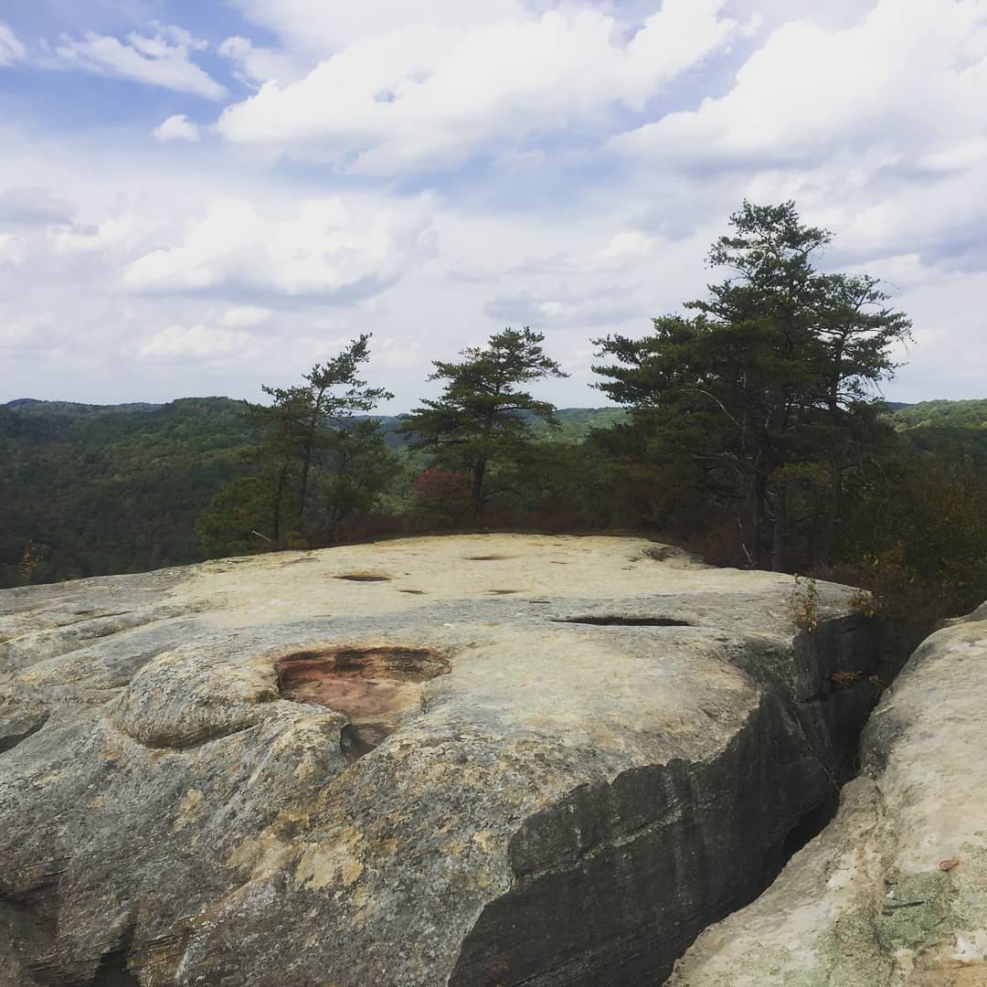 More from Blackburn Vistahiking camping wilderness cliff newyear outdoors kentucky redrive…