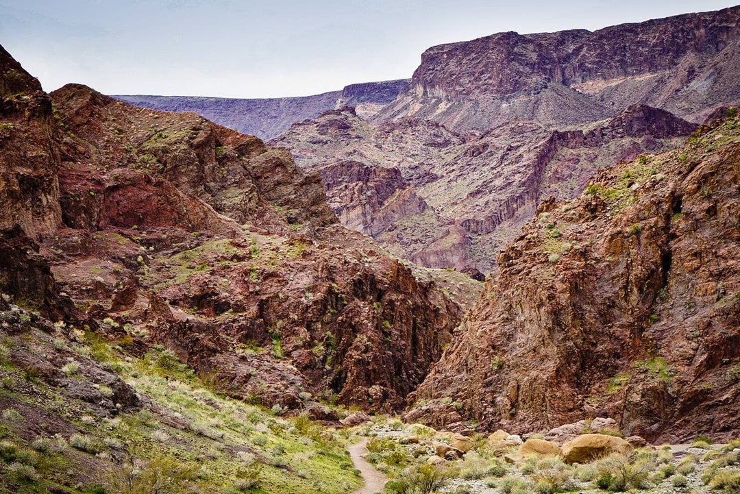 Trail to Arizona Hot Springs, Arizona, USA