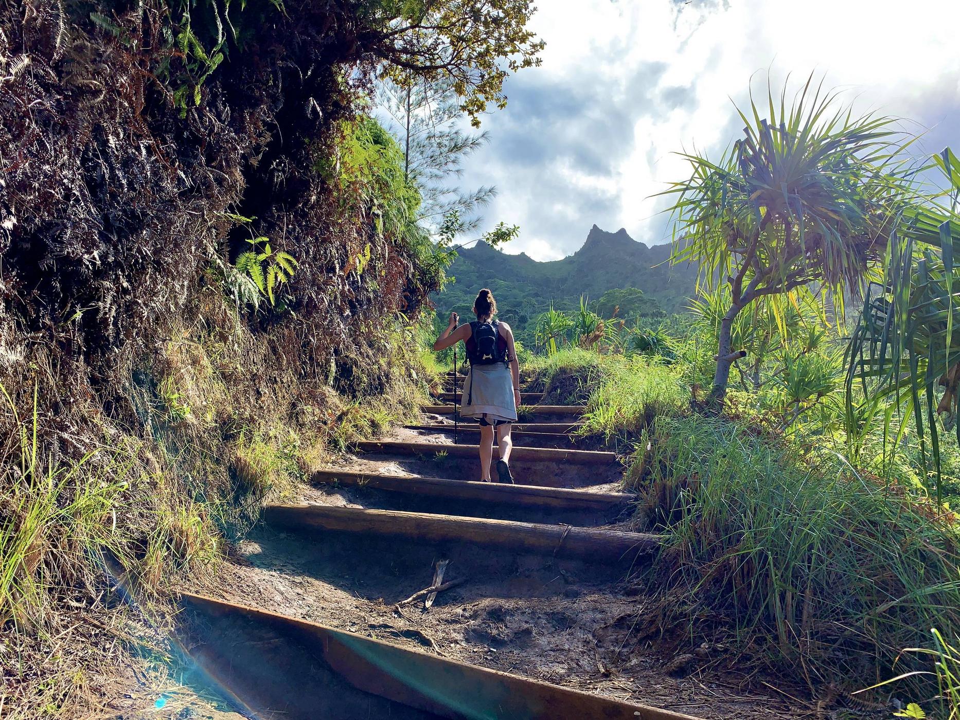 Kalalau Trail, Kauai, Hawaii, USA