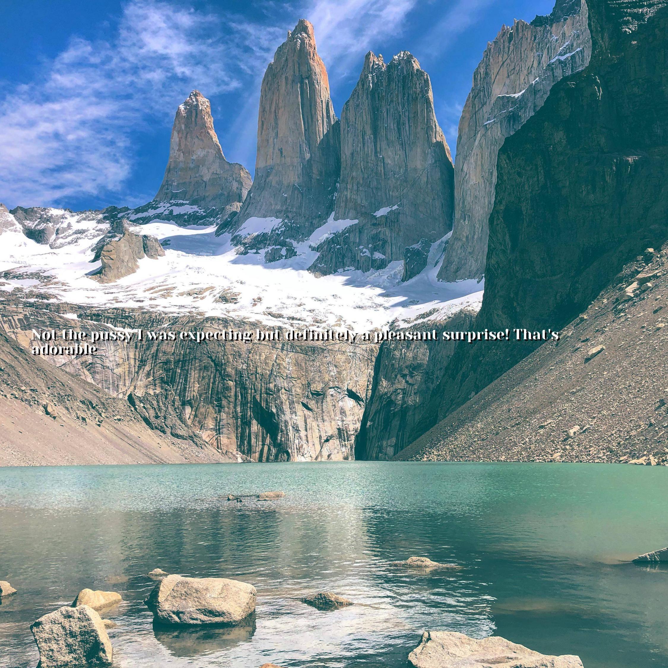 A good day for a hike up to Torres del Paine, Chile