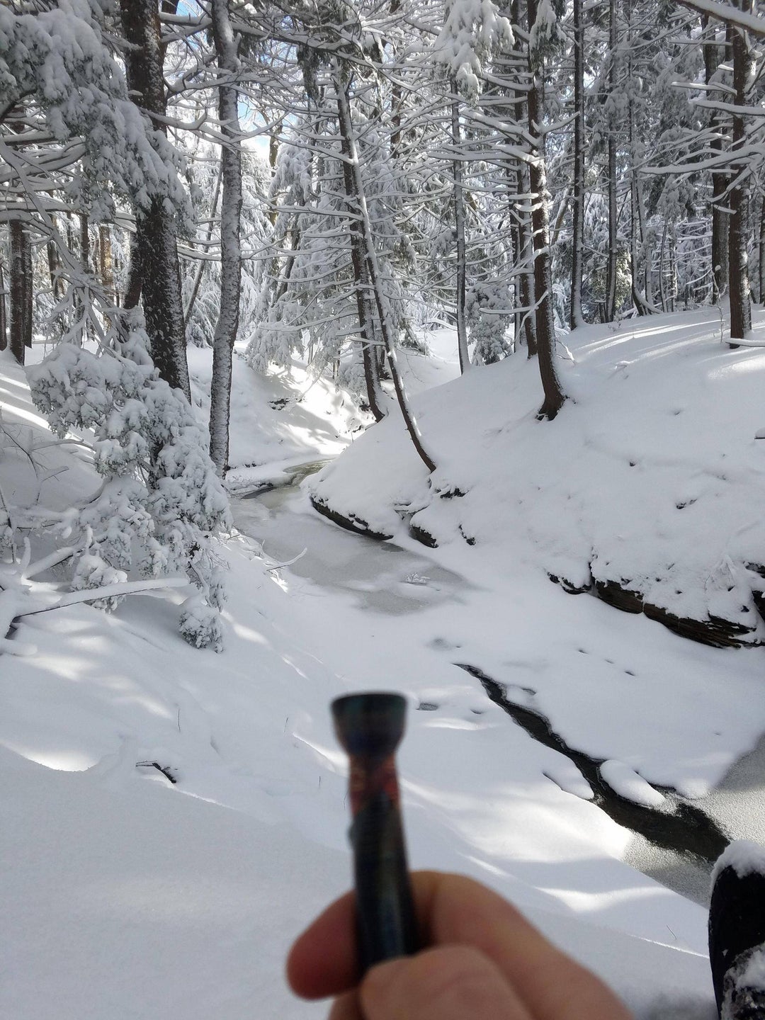 Im beginning to really love winter hikes.