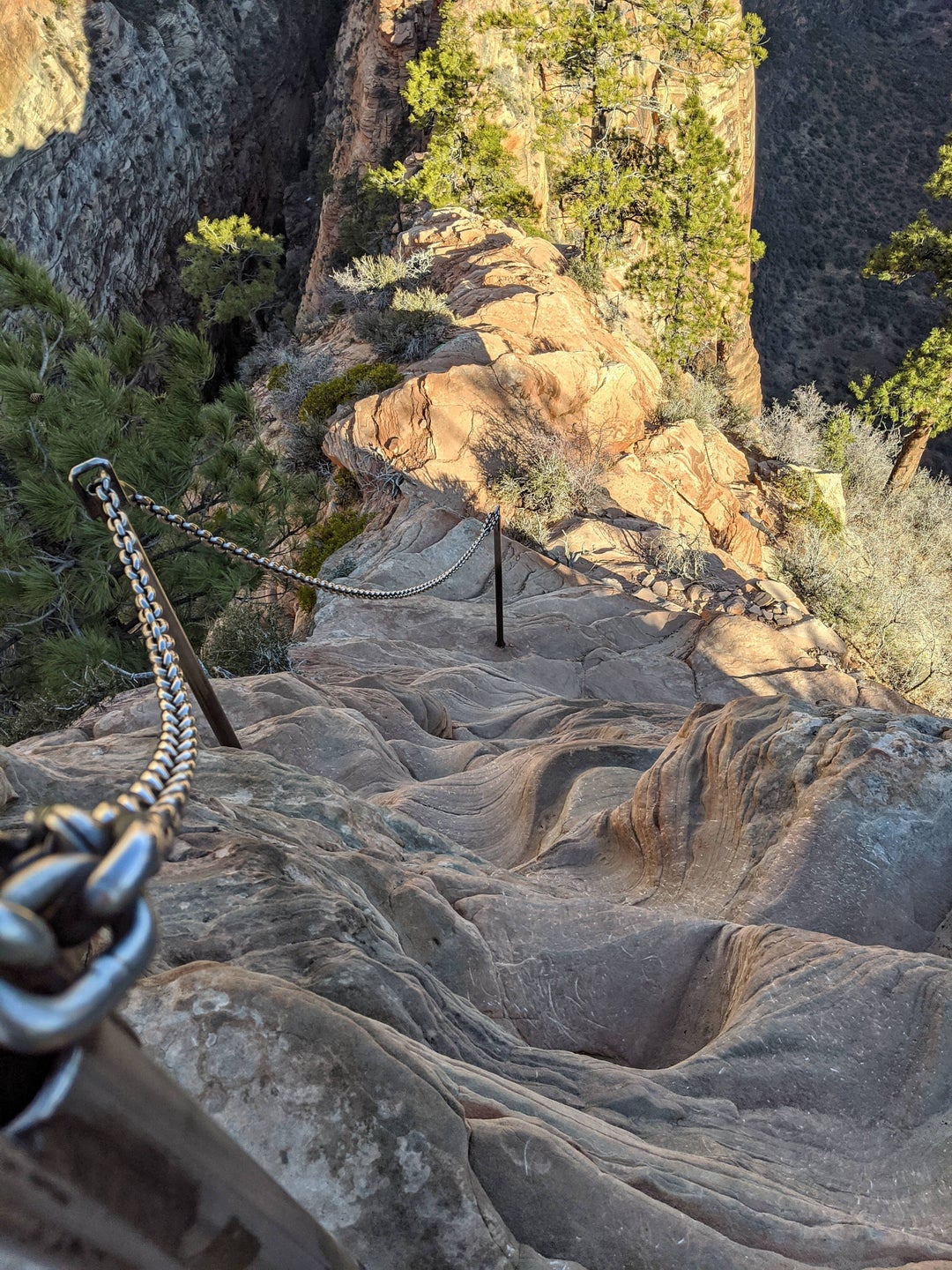 Angels Landing, Zion National Park, Utah, USA –January 25th, 2020– This was my second time completing this hike. Highly recommended for any hiking enthusiasts.