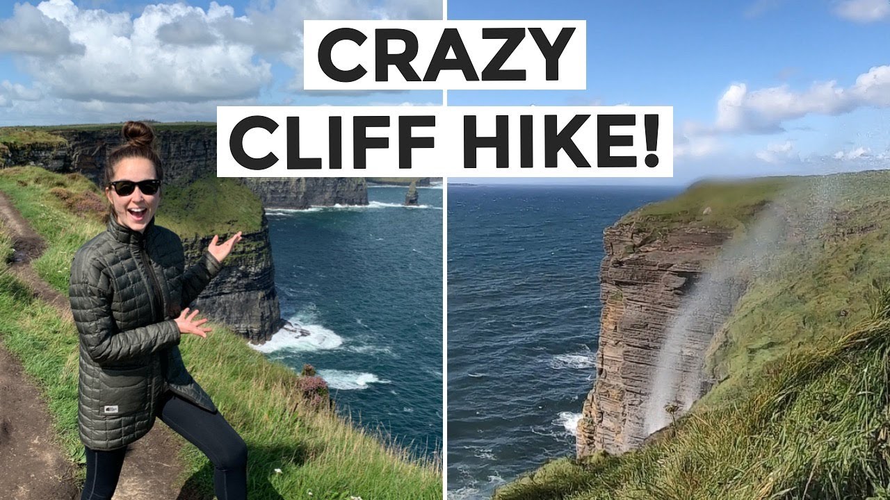 UNREAL SEA SPRAY WHILE HIKING THE CLIFFS OF MOHER Plus a day in Dublin, Ireland