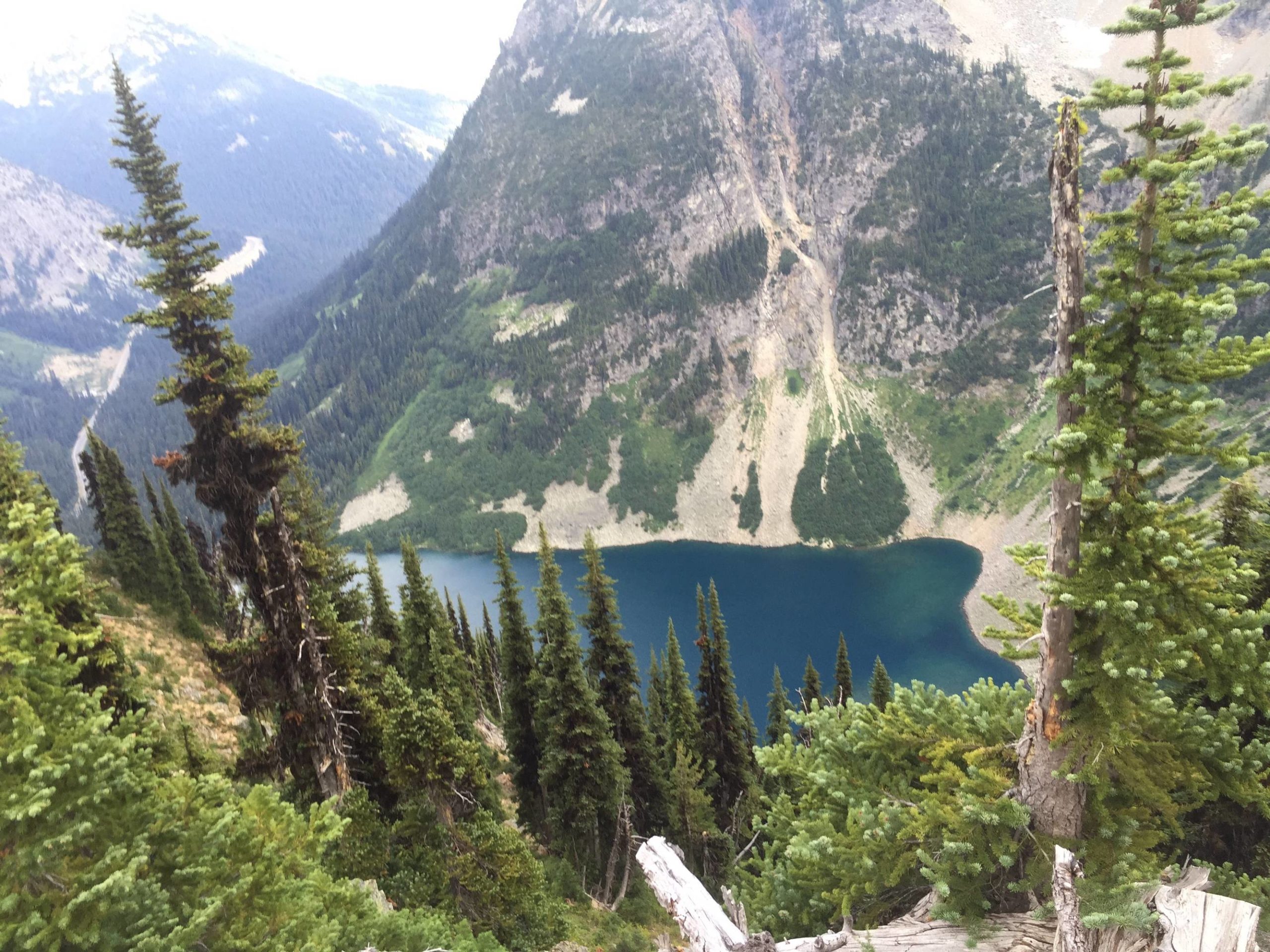 North Cascades in Washington State. I used to hike in the Cascades a lot when I was stationed in Washington State. I miss the beautiful scenery, and the mountain air.