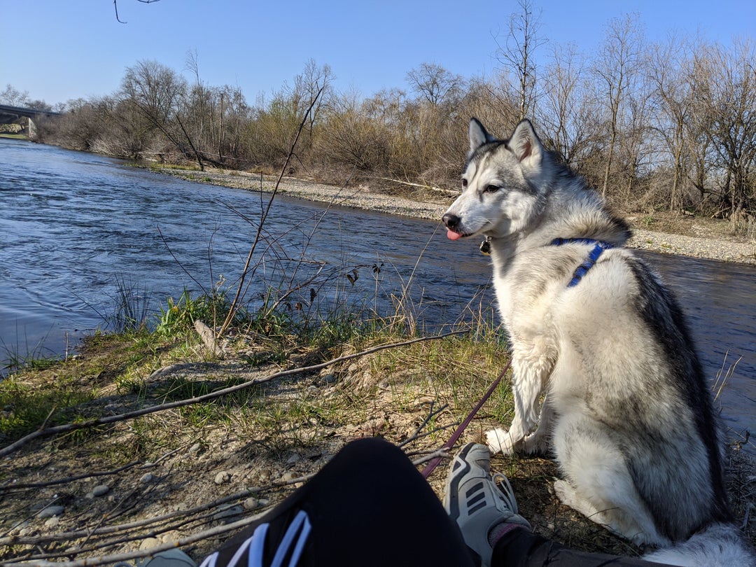 River hike blop