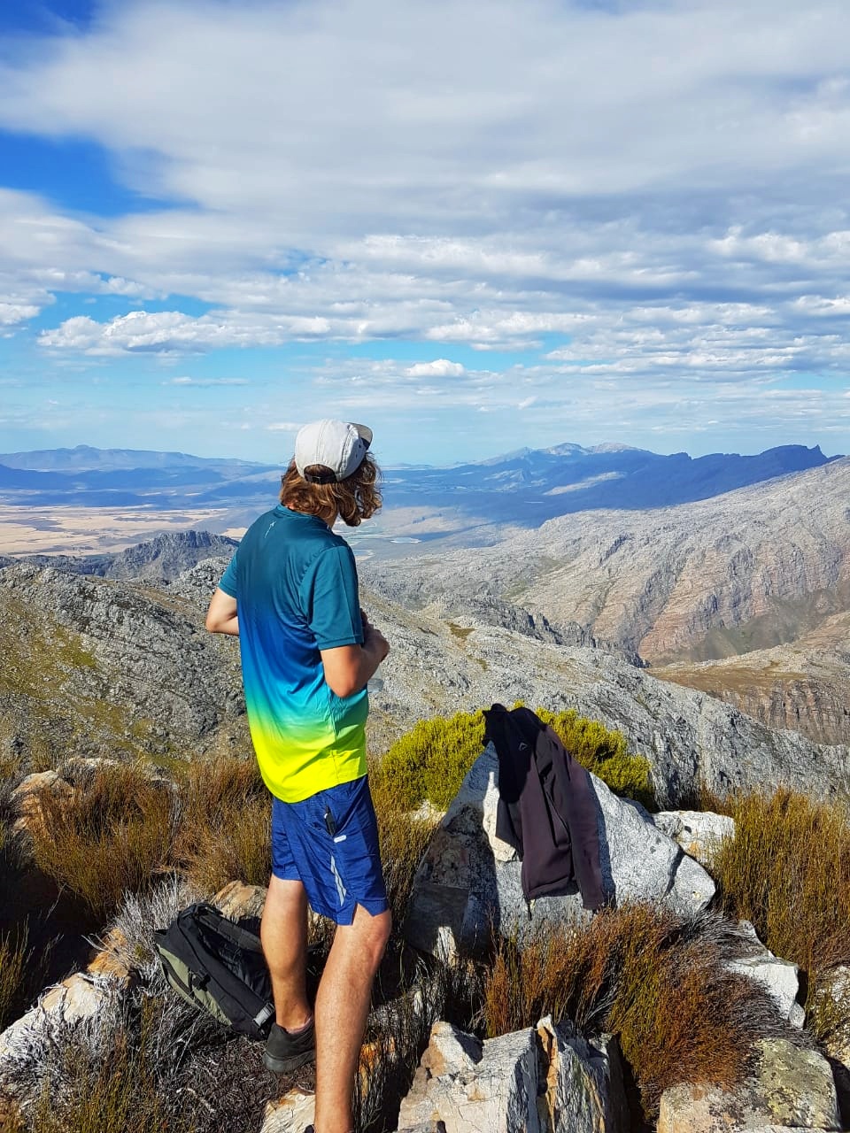 Toughest hike Ive managed to conquer so far 5 days, ranging from an unrelenting uphill scramble with a 20kg pack, to rock hopping along the river down the other side. Witels Trail, Cedarberg, South Africa.