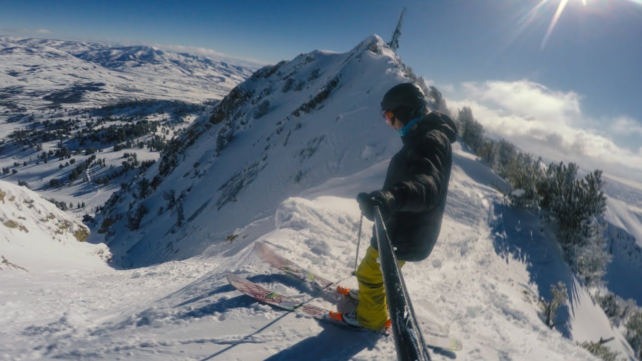 Mt. Ogden Winter Hiking and Chute Skiing