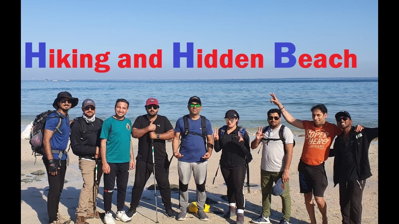 Hiking and Secret Hidden Beach Fujairah, Khor Fakkan, UAE VLOG Muslim Burdi BB Bros