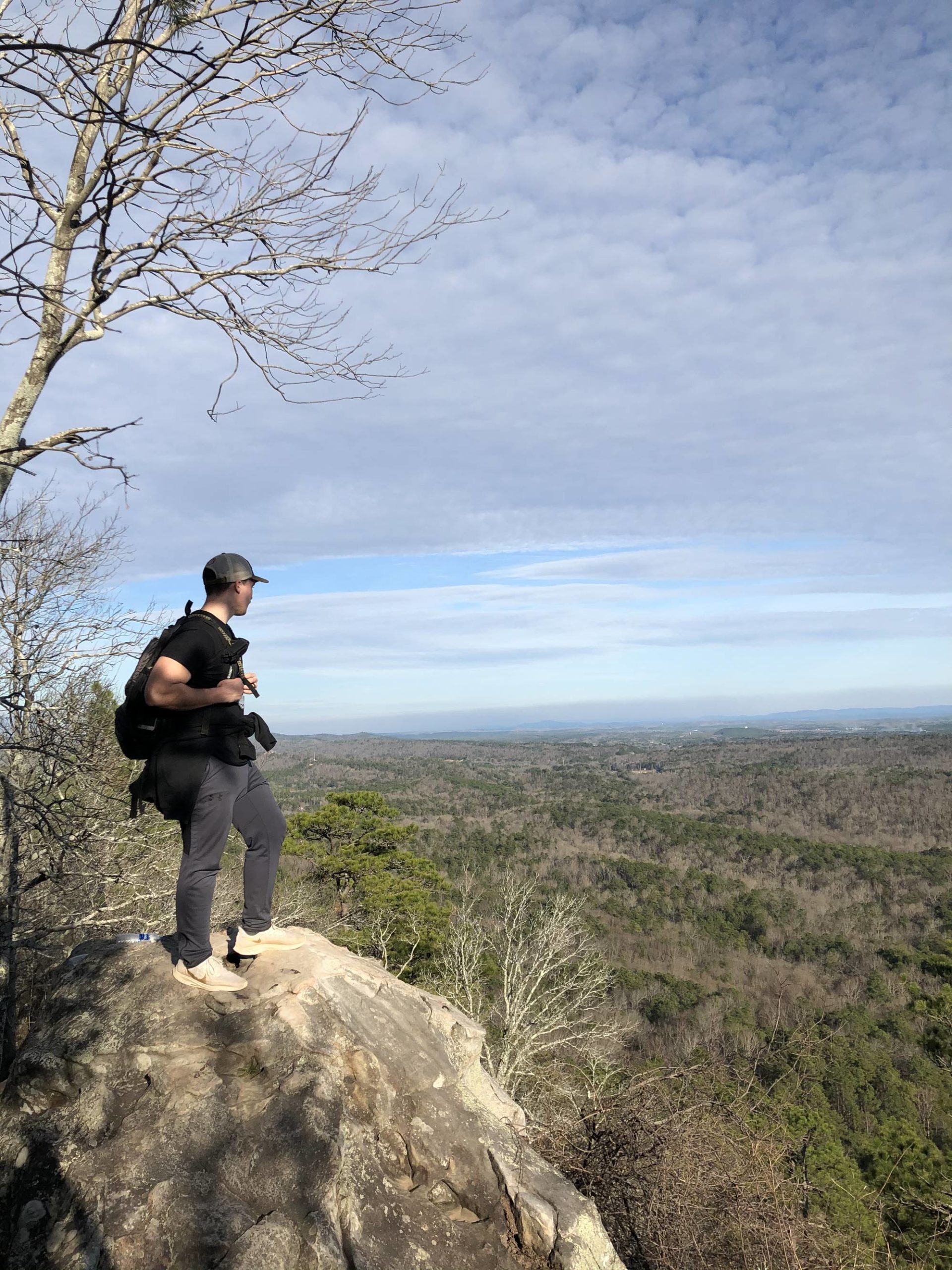 Oak Mountain State Park, Alabama. It was a great hike with the wife today