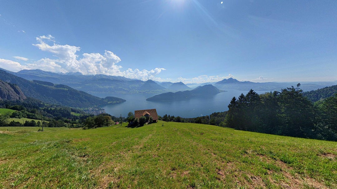 View from my favorite place on Rigi mountain, Lucerne, Switzerland