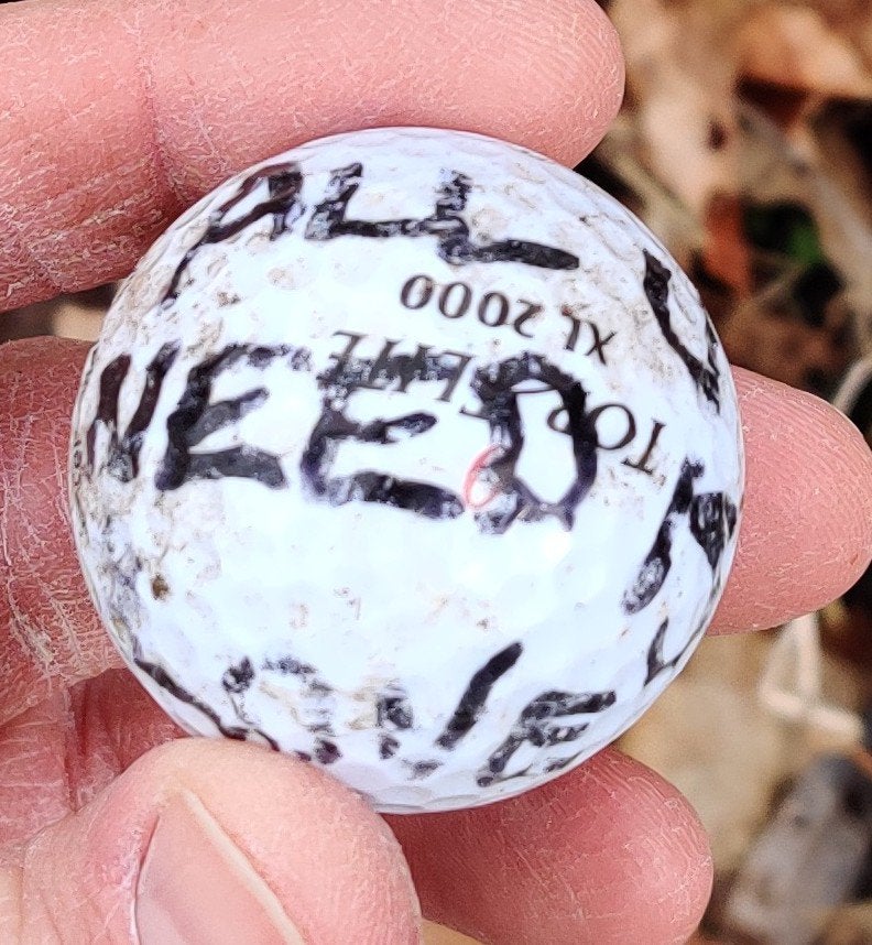 Finding this message of love littering the trail on a hike. I guess this persons love doesnt extend to the environment.