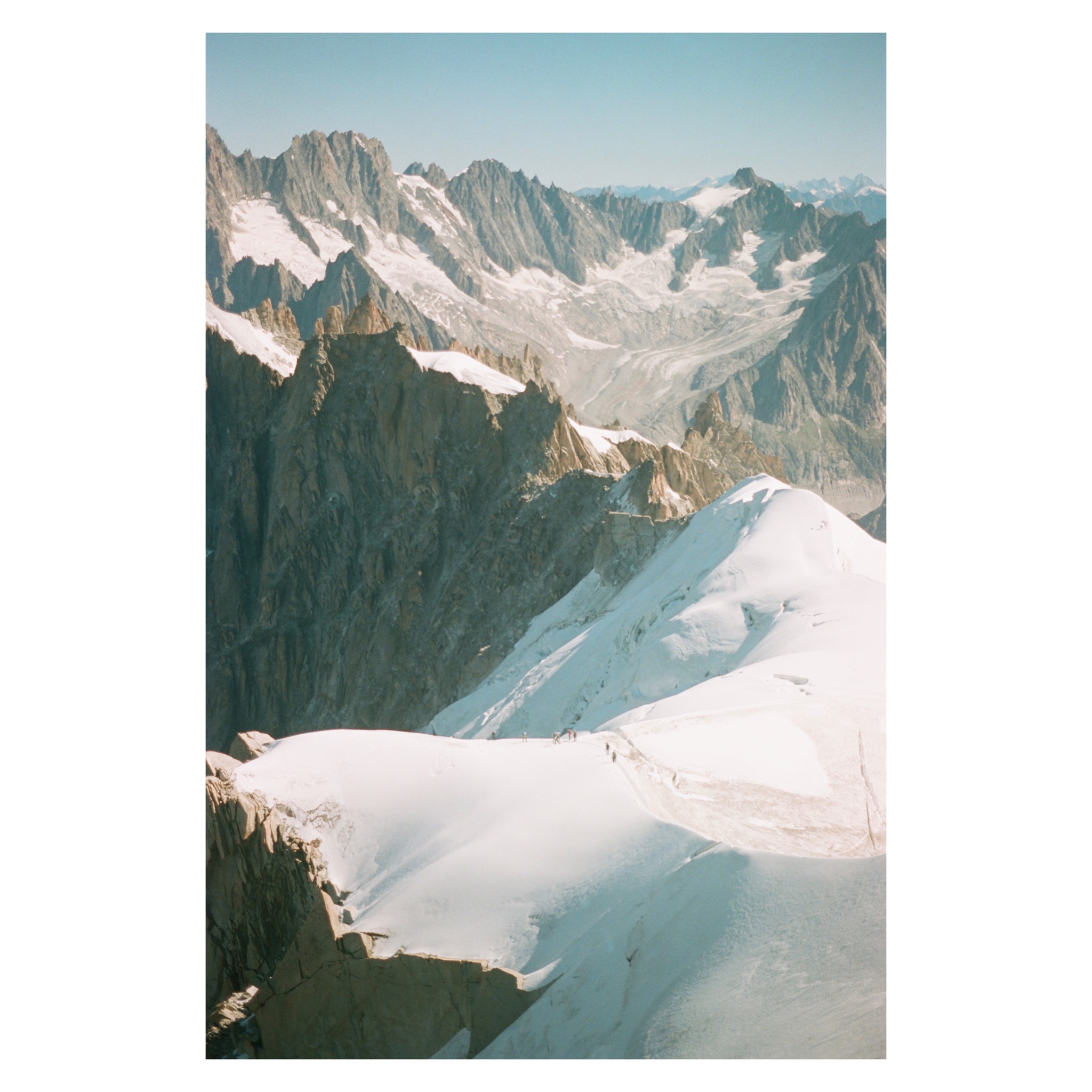 Hiking the French Alps Minolta Maxxum 7000 50mm Portra 400