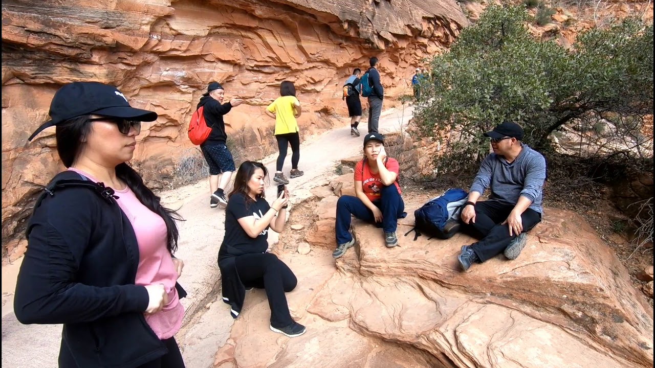 HIKING ANGELS LANDING IN ZION NATIONAL PARK UTAH STATE 3-8-20