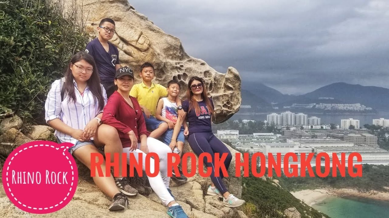 Rhino Rock vlogHikingNepali family Hong Kong