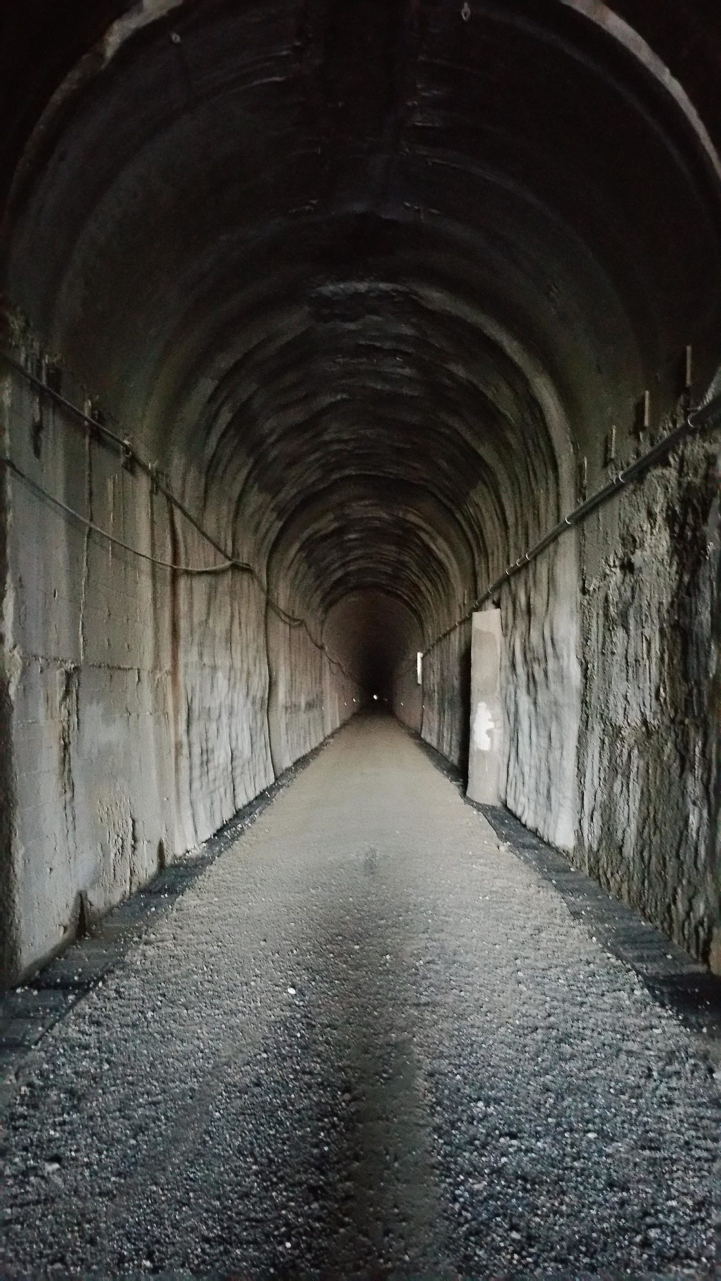 Snoqualmie Tunnel 2.25 miles of freezing blackness , Snoqualmie pass , Washington