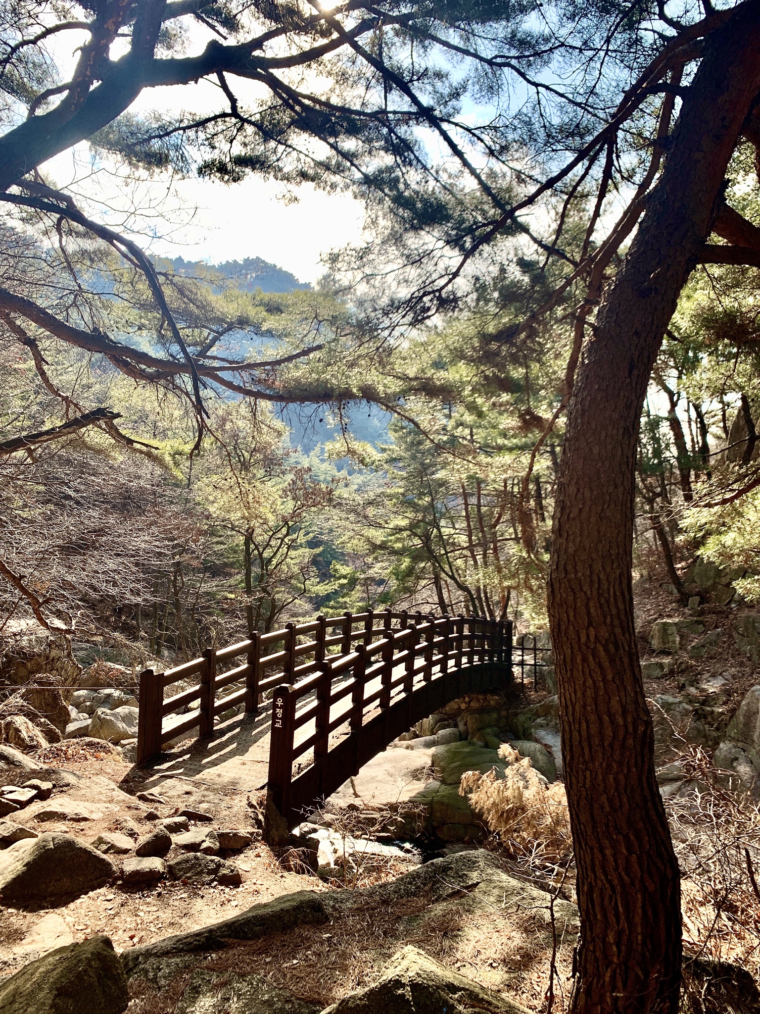 Friendship Bridge – Bukhansan National Park – Seoul, South Korea