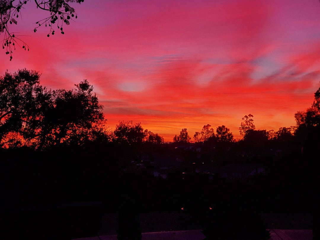 I took this while on a hike in Fullerton, CA