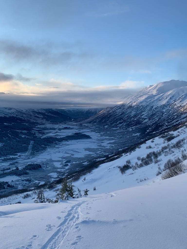 Hiking into the clouds – Turnagain Pass, AK