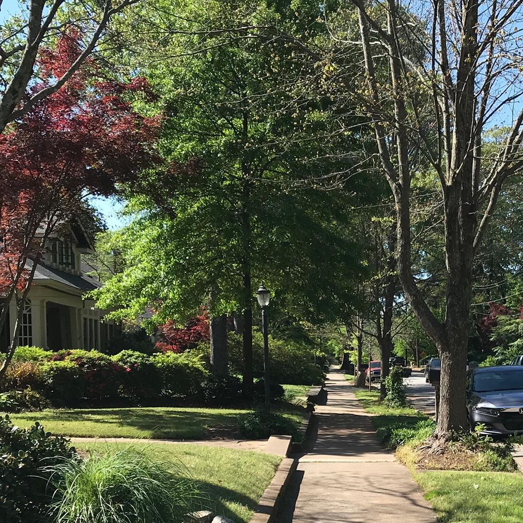 Neighborhood sidewalks, usually a little busier on a Saturday morning…shelterinplace outdoors s…