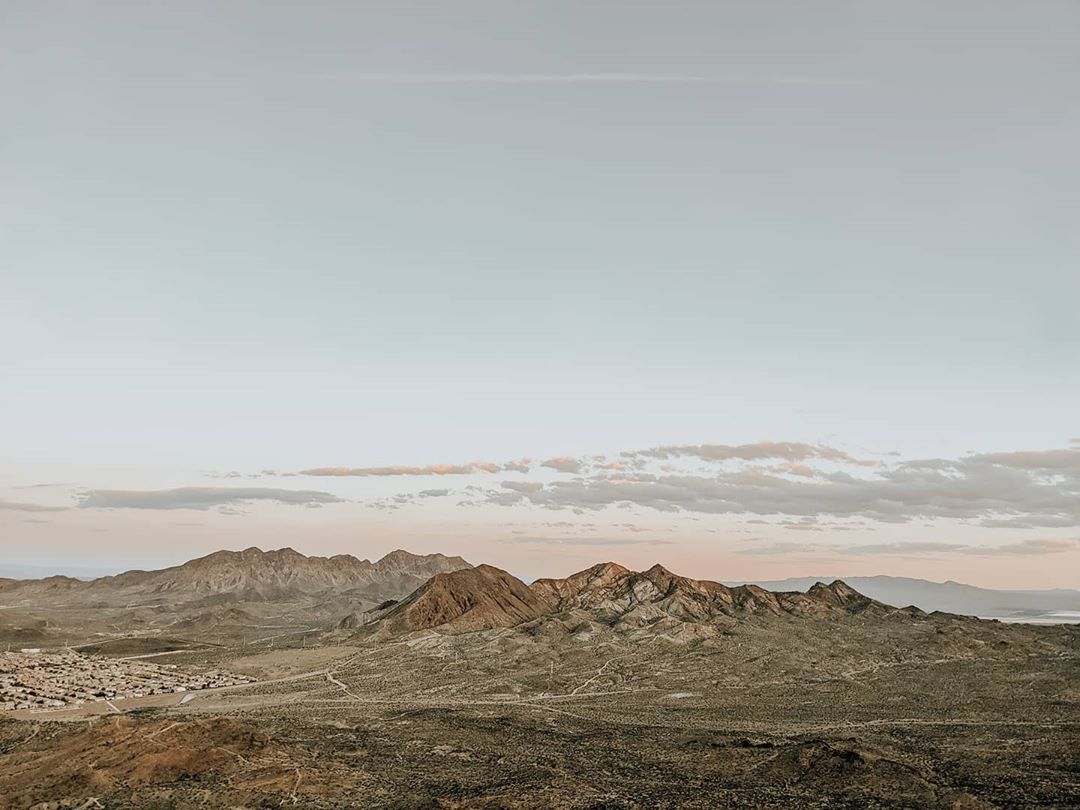 Rose afternoon…hike hiking hills outdoors nature desert nevada sunset