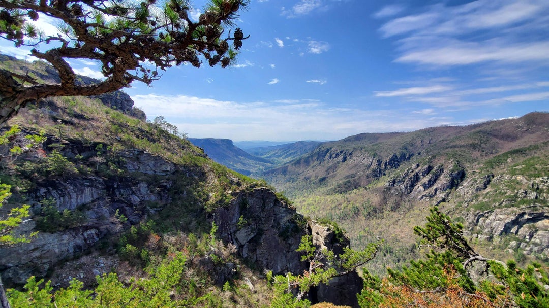 The ampitheater in Linville Gorge Linville, NC Usa