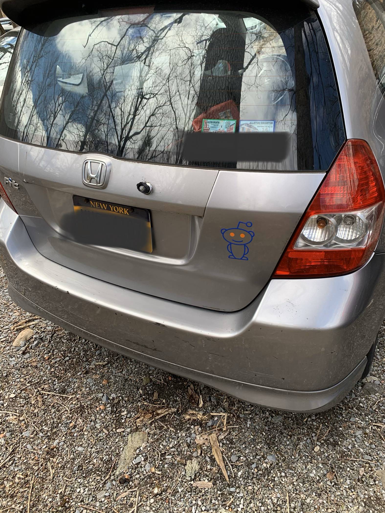 Which one of yall did I almost see today at the White BarNurian trailhead on Route 106 Harriman State Park, New York.