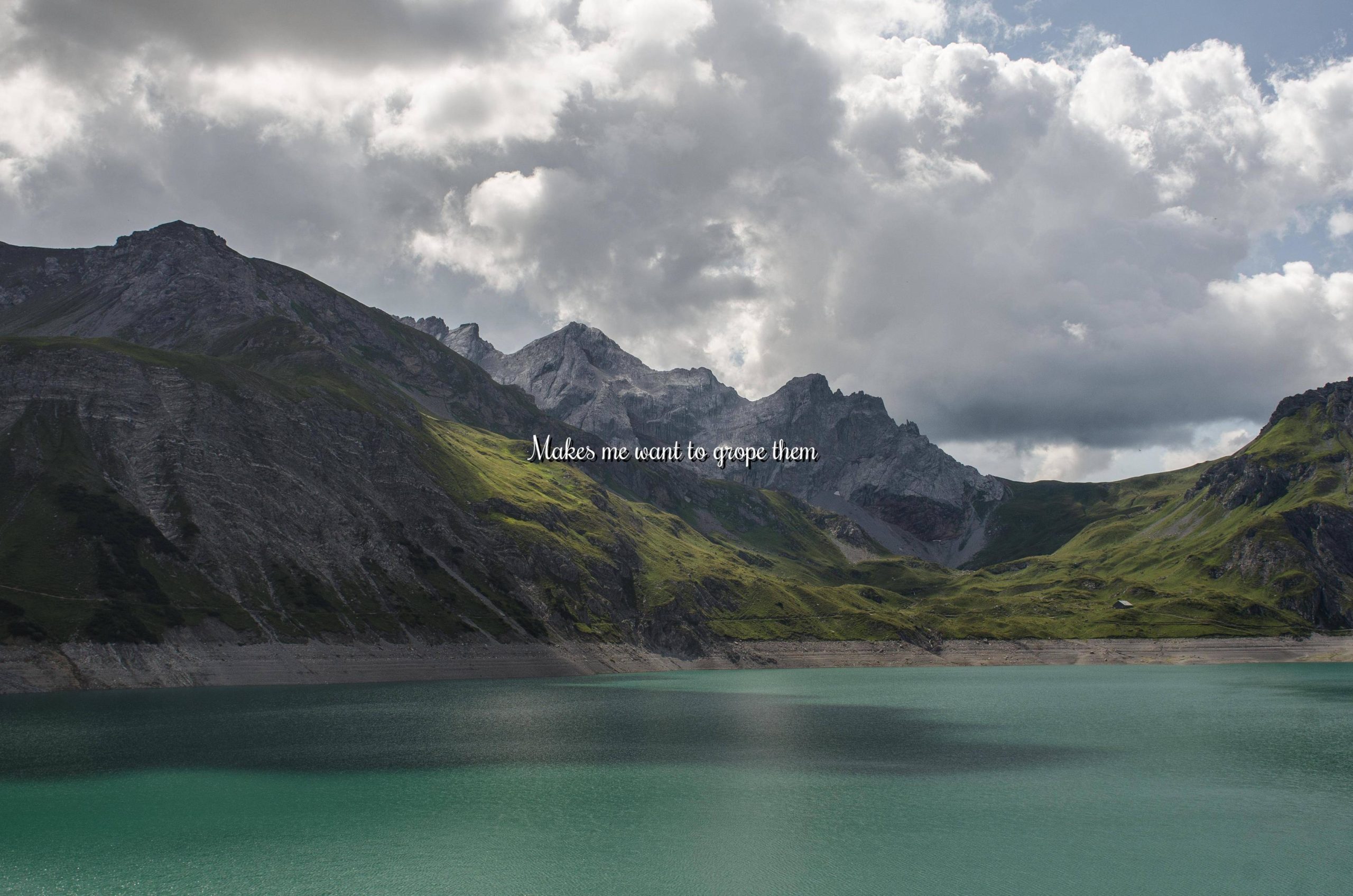 Lnersee in Austria, during our yearly hiking trip