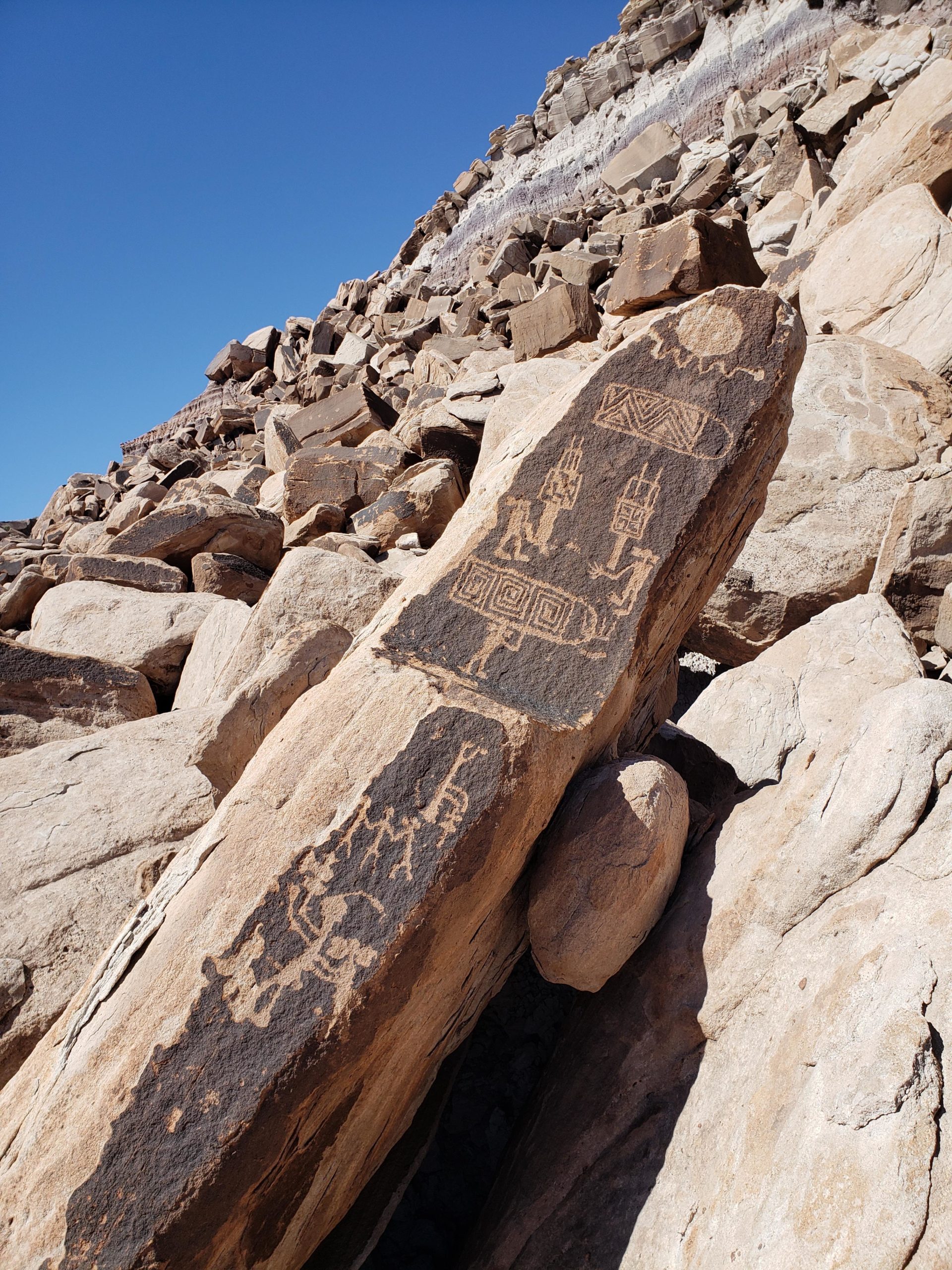 Found these petroglyphs while hiking in a remote section of Petrified Forest National Park – rmildlyinteresting 66461 April 01, 2019