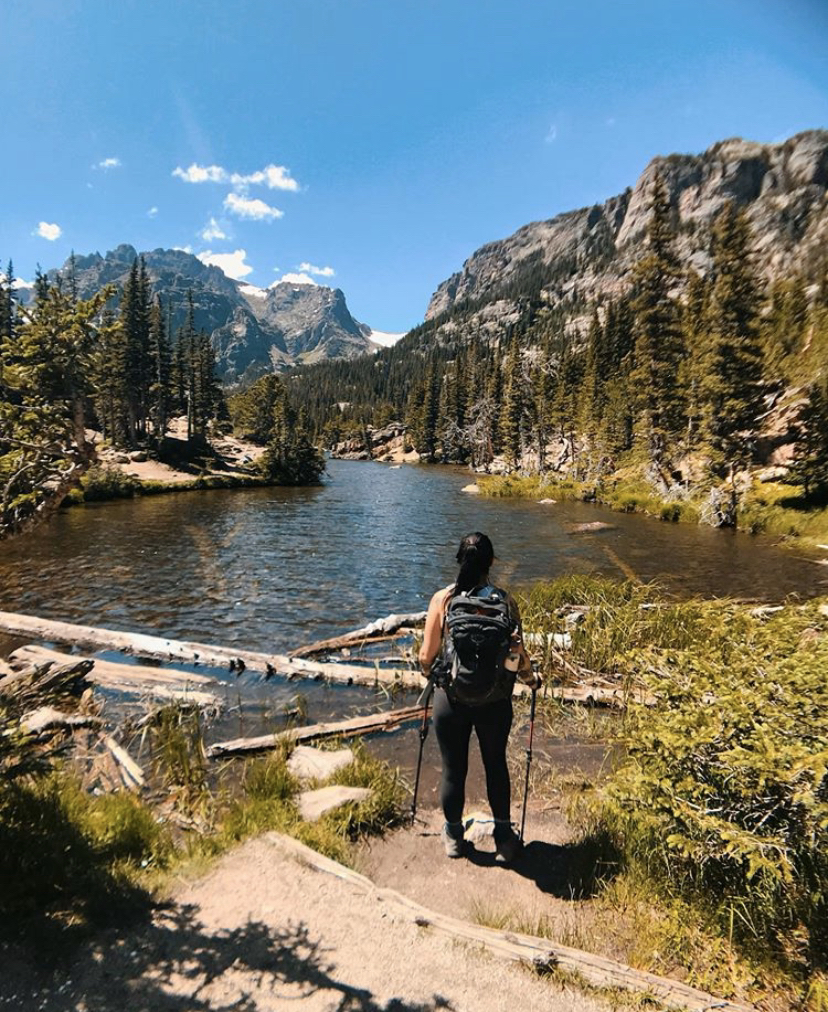 Beautiful view at Rocky Mountain National Park