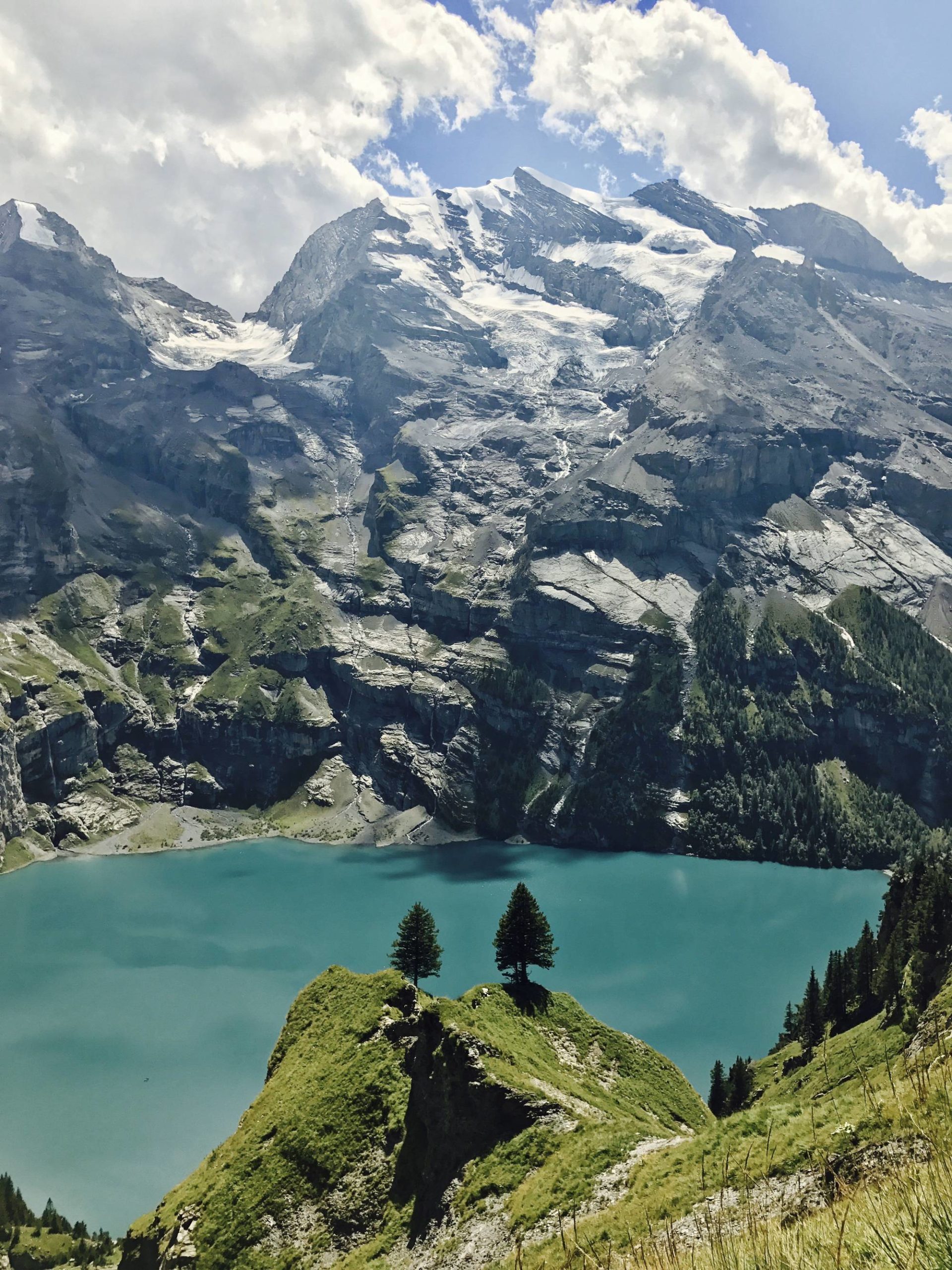 With all thats going on, Im looking forward to going on hikes again to escape it all. Heres a view of Oeschinensee, Switzerland. Stay safe, folks 3024 x 4032 OC