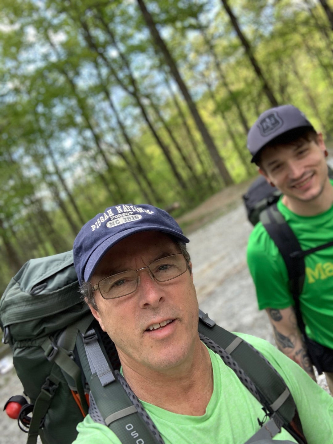 Due to weather and everything else, cancelled my 3rd planned Foothills Trail thru hike and took my pops on his first overnight trip on a 15 mile out and back to Laurel Fork Falls in the Jocassee Gorges