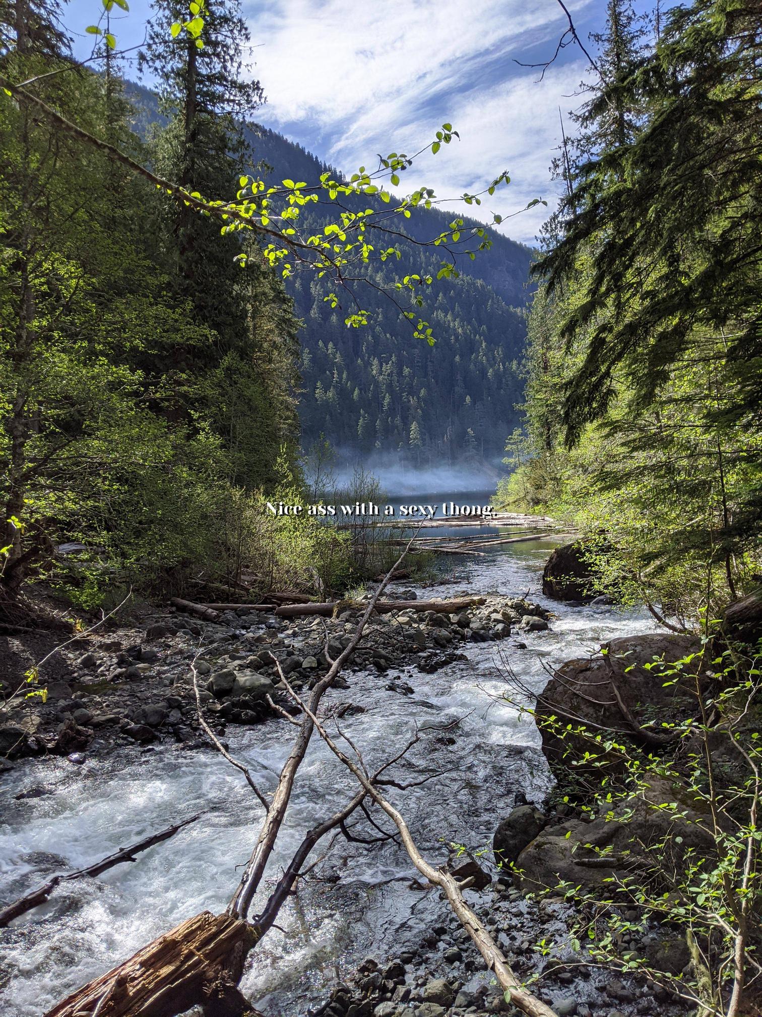 Took this on an early morning hike a few days ago up to Lena Lake, Washington state,