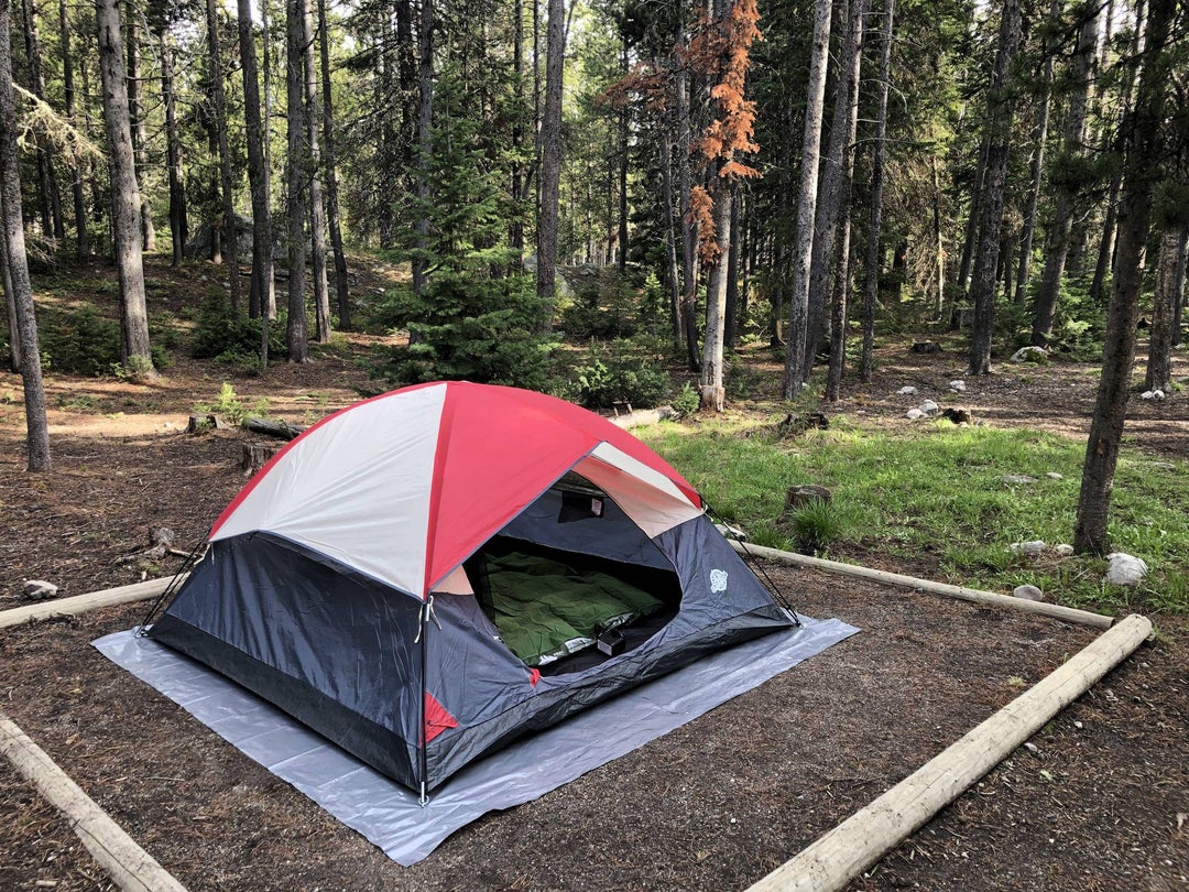 Pictures from camping and hiking Tiffany Lake last summer for a week with my wife