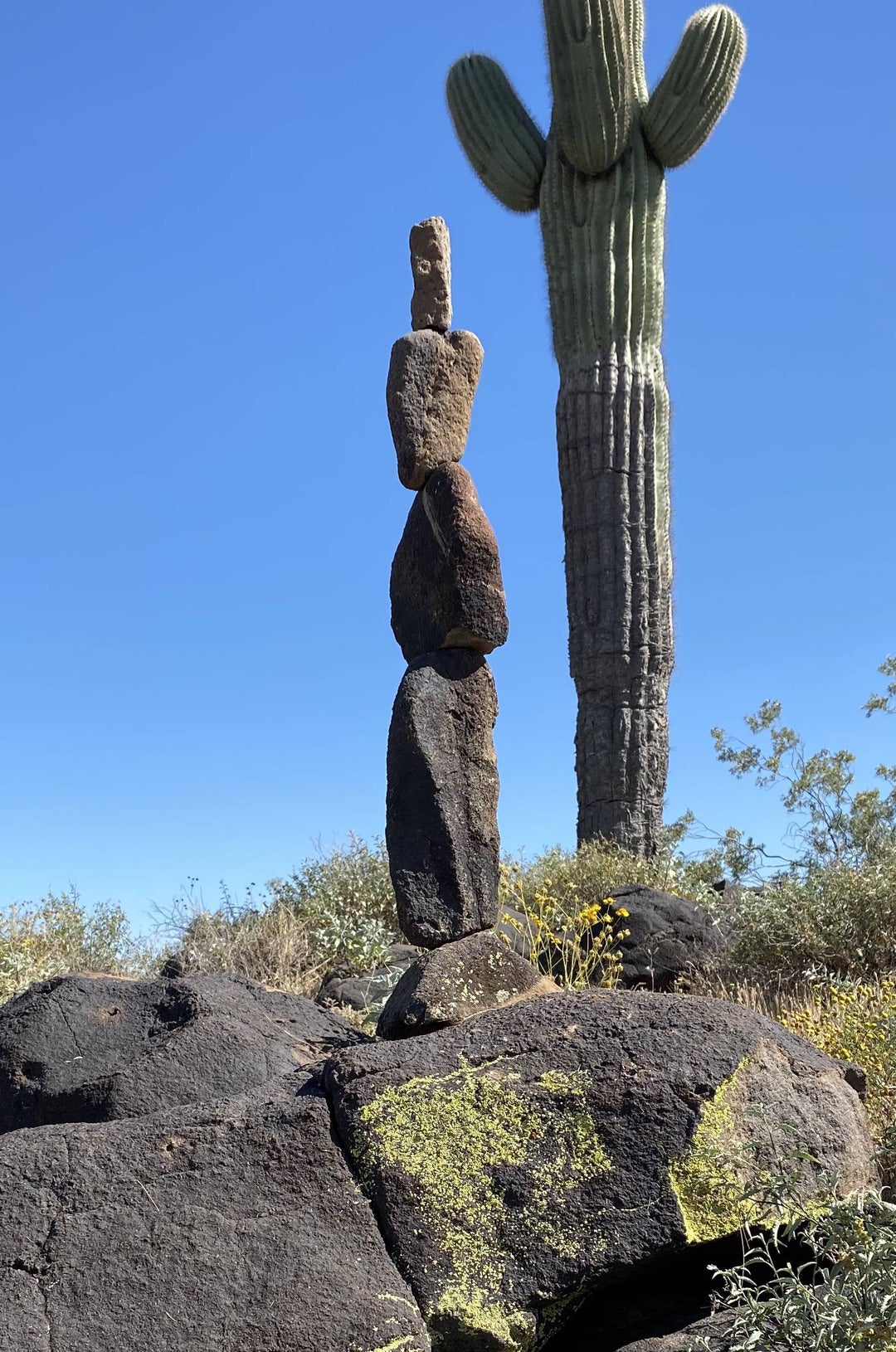 A few stacks from a recent hike in Arizona