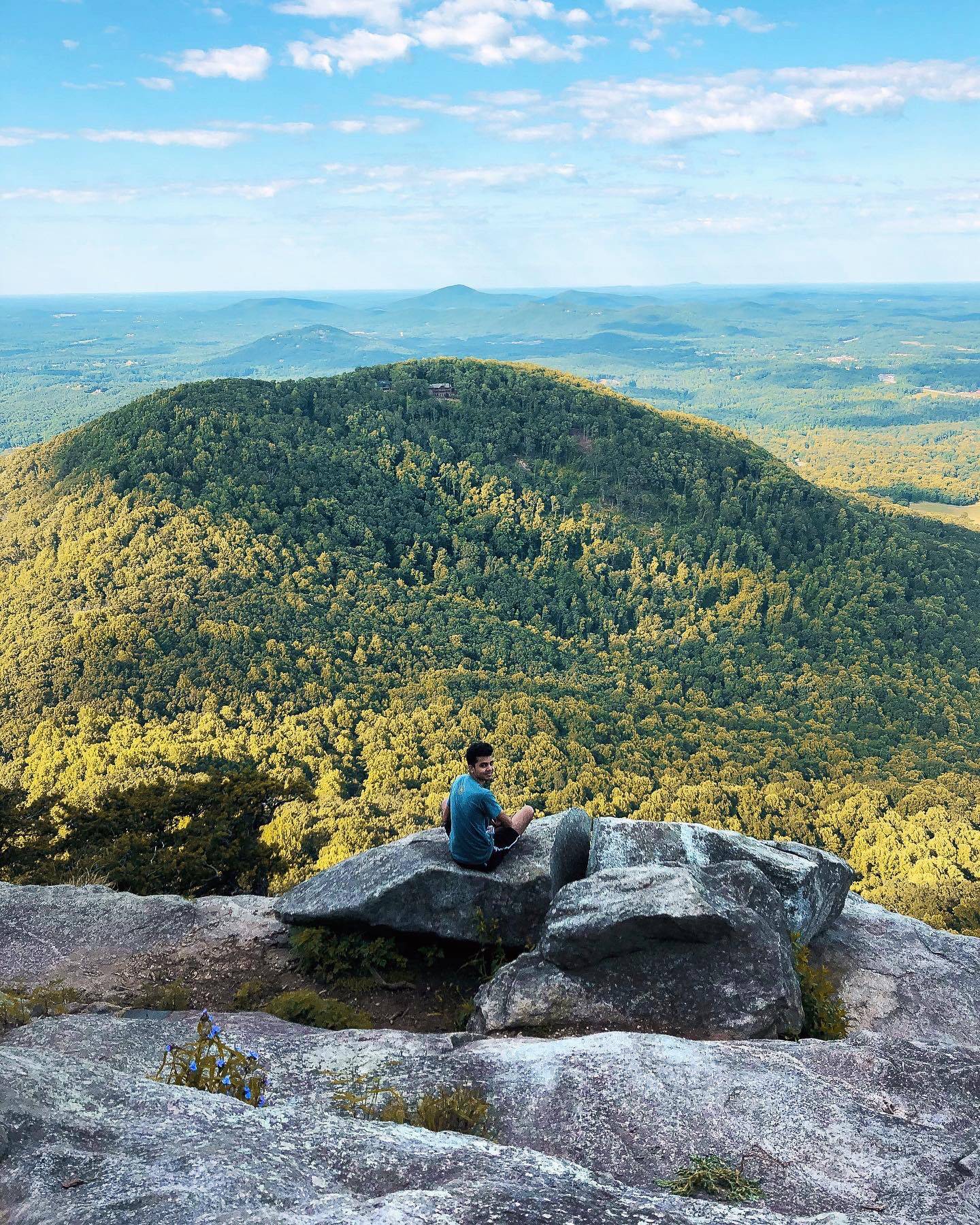 Quite a view Mount yonah, helen, Georgia, US