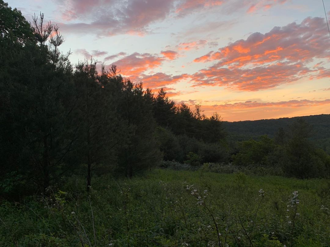 sunset ncmountains blueridgemountains hammocklife walkingstickwood nccabinlife cabinlife mou…