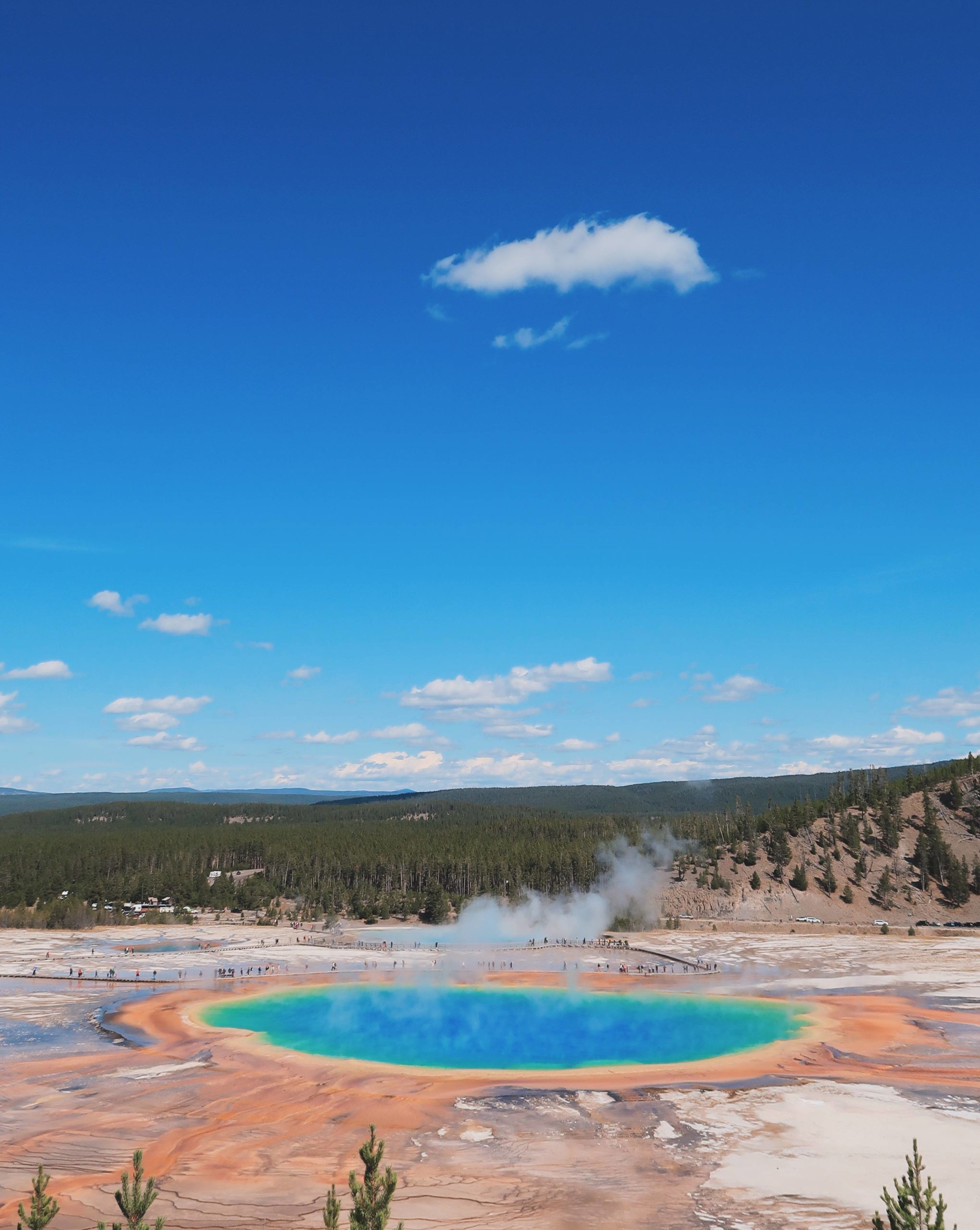 Grand Prismatic Spring Yellowstone National Park