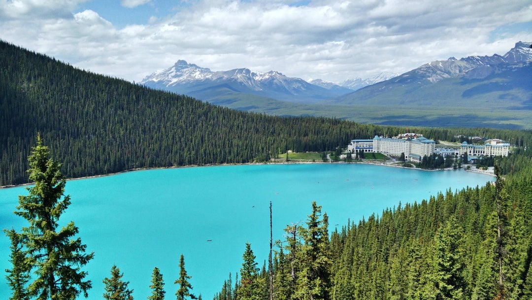 Fairview Lookout off of Lake Louise, Alberta, Canada