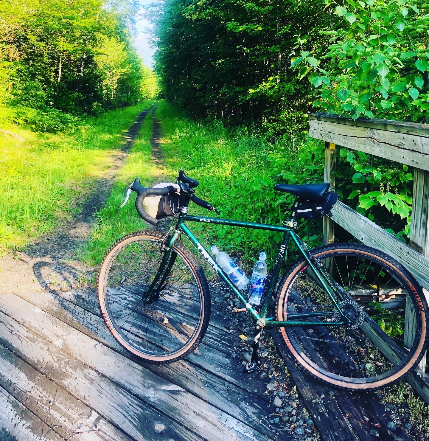 Saturday 50k turned into a Saturday 100k because of a missed turned. Last ten miles turned into hike a bike with ft. Muscle cramps, blisters and thousands of mosquitos. Doing it again next weekend. White Mountain National Forest.