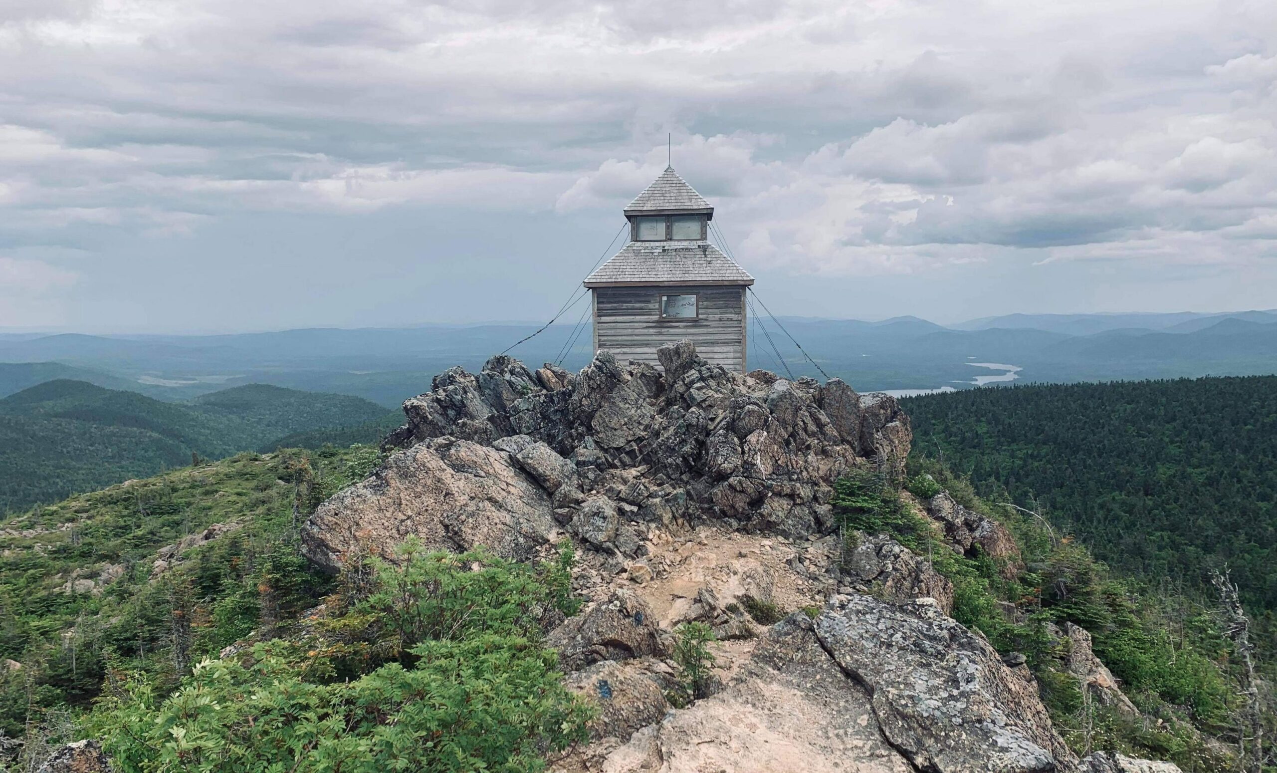 Mt Carleton, New Brunswick, Canada. The highest peak in the Maritimes at 820m. A beautiful view this weekend.