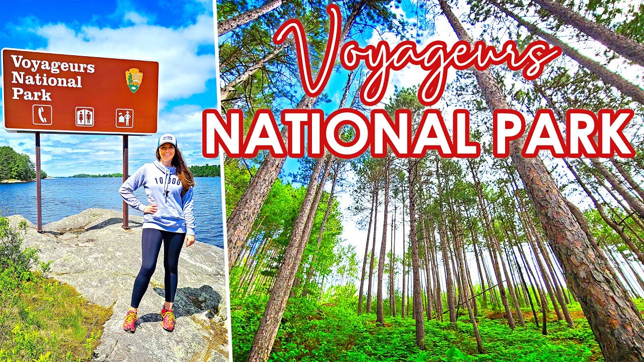 VOYAGEURS NATIONAL PARK Hiking Minnesota Rainy Lake