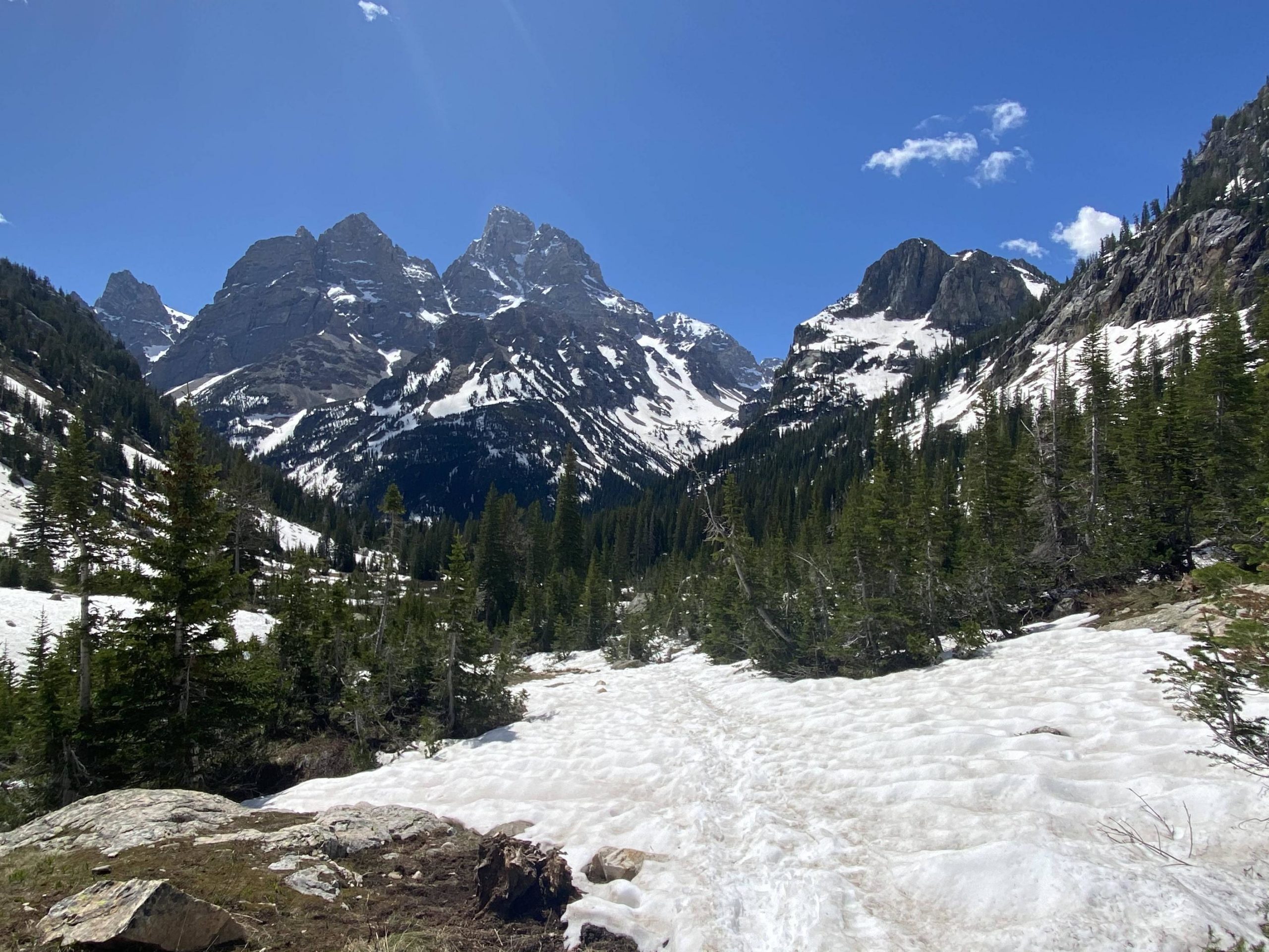 Had a rough go at Solitude Lake but the views were phenomenal. Grand Teton National Park, Wyoming, USA.